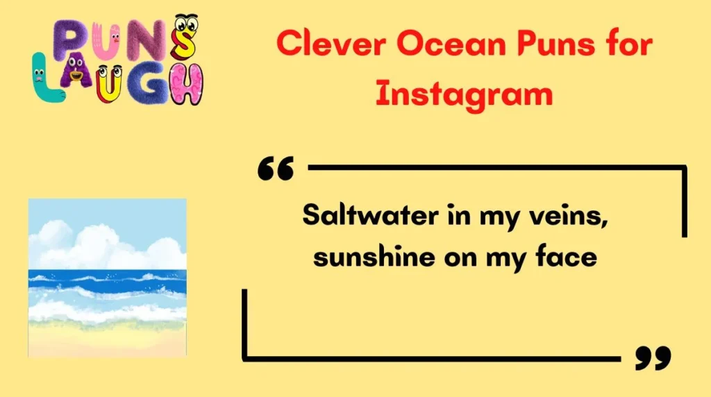 Clever Ocean Puns for Instagram