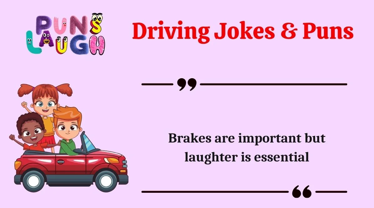 Driving Jokes & Puns