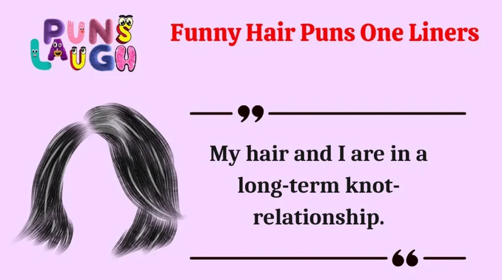Funny Hair Puns One Liners