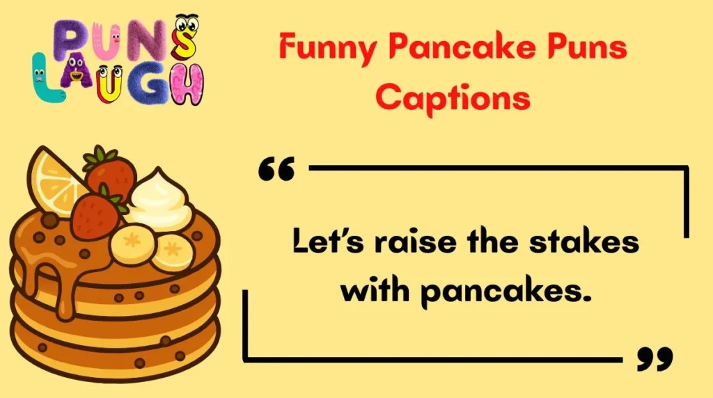 Funny Pancake Puns Captions