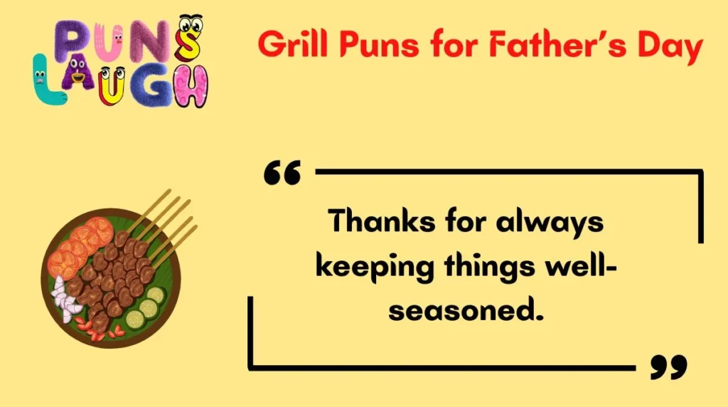 Grill Puns for Father’s Day