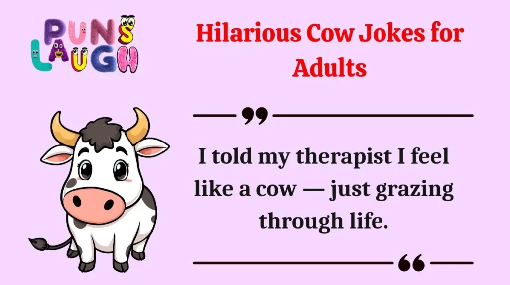 Hilarious Cow Jokes for Adults