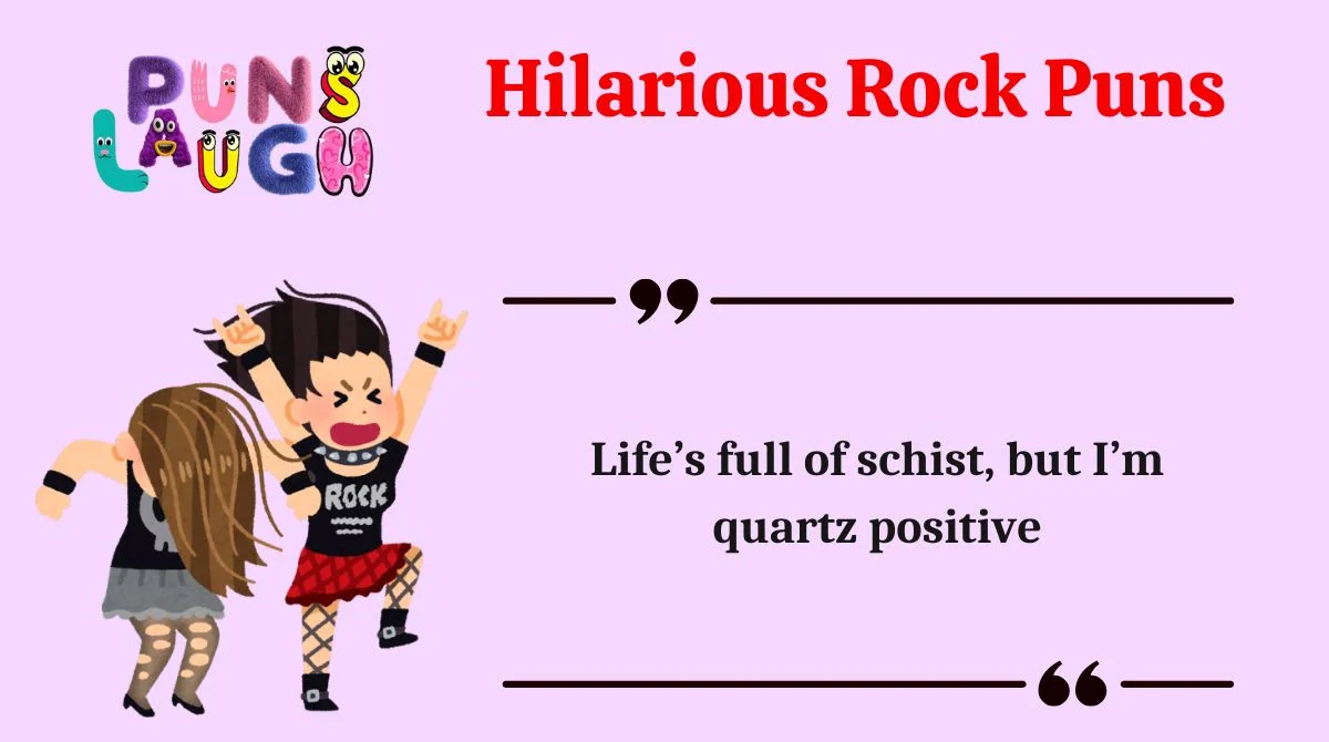 Hilarious Rock Puns