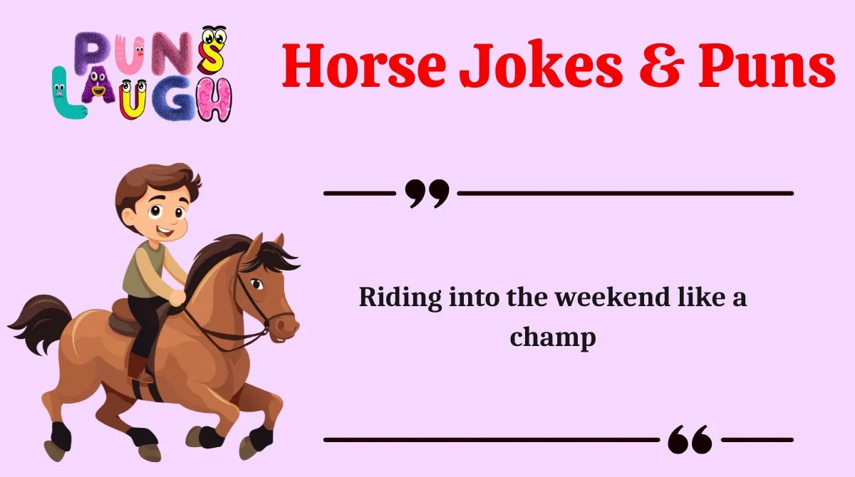 Horse Jokes & Puns