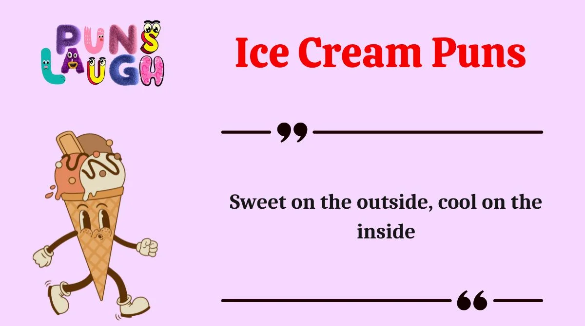Ice Cream Puns