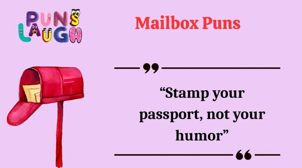 Mailbox Puns