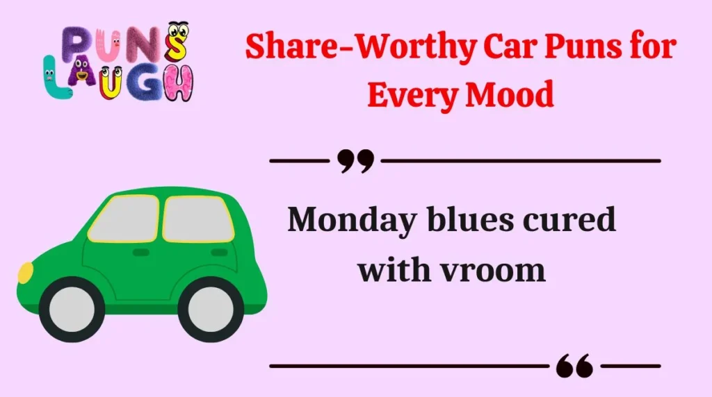 Share-Worthy Car Puns for Every Mood