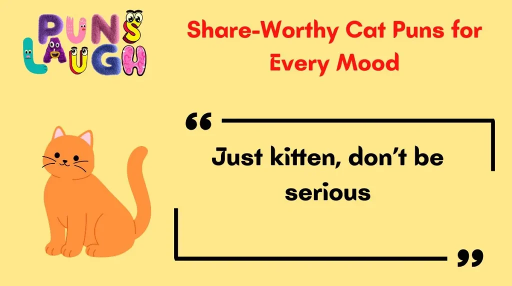 Share-Worthy Cat Puns for Every Mood