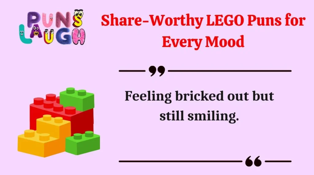 Share-Worthy LEGO Puns for Every Mood