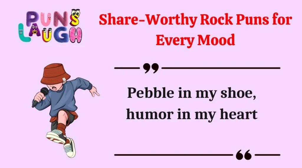 Share-Worthy Rock Puns for Every Mood