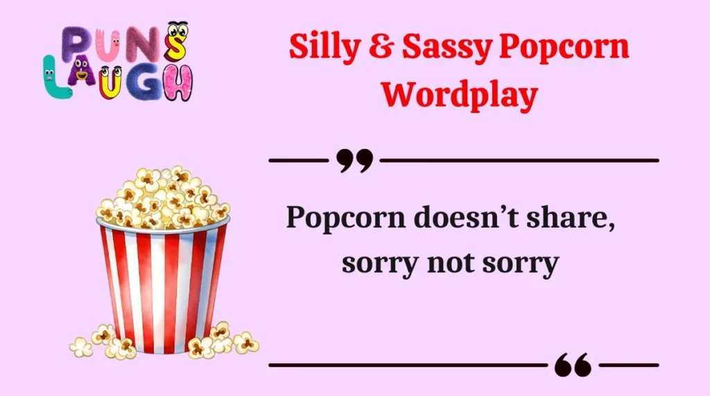 Silly & Sassy Popcorn Wordplay
