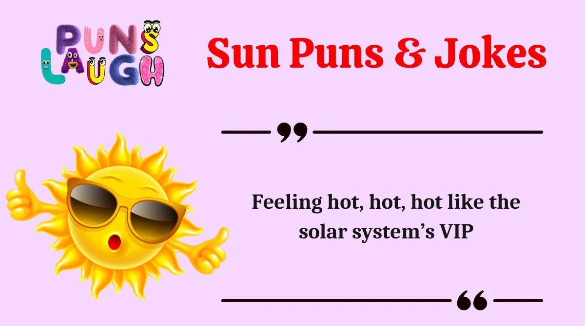 Sun Puns & Jokes