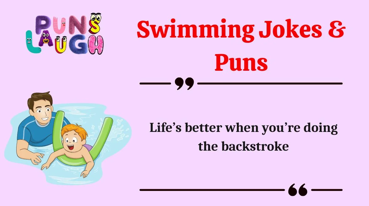Swimming Jokes & Puns