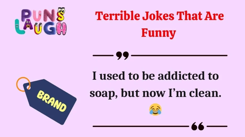 Terrible Jokes That Are Funny
