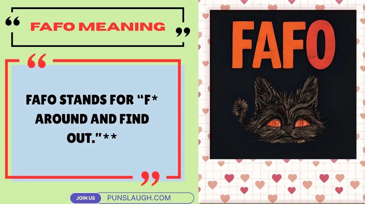 FAFO Meaning