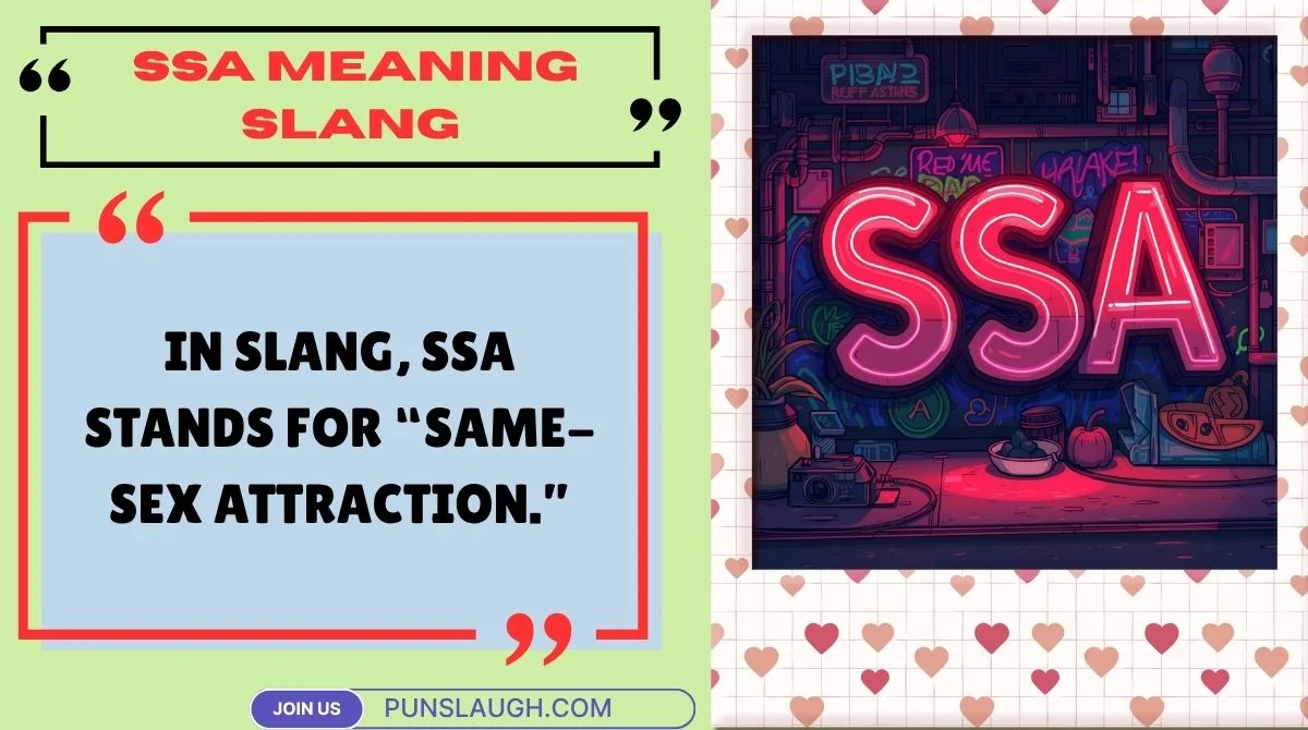 SSA Meaning Slang